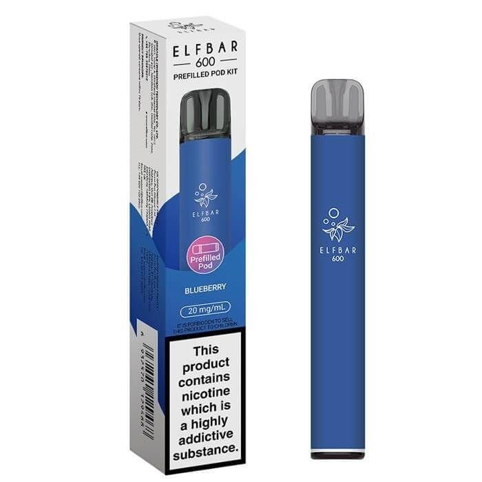 ELFBAR 600 Prefilled Pod Kit Blueberry
