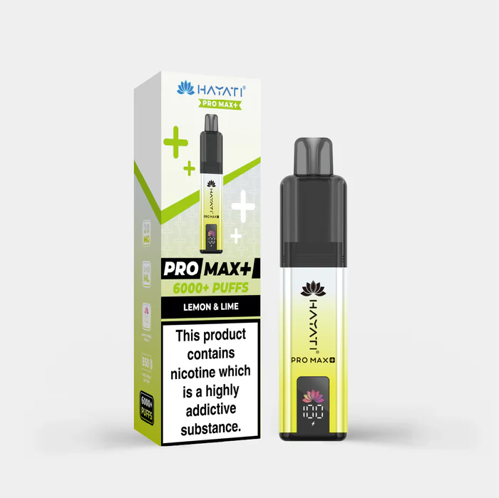 Hayati® Pro Max+ | 6000+ Puffs Lemon & Lime - Image 2
