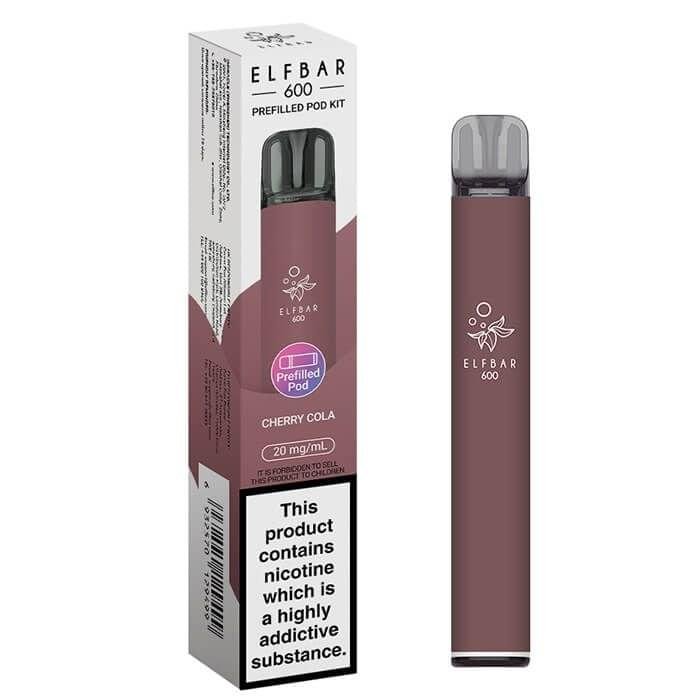 ELFBAR 600 Prefilled Pod Kit Cherry Cola