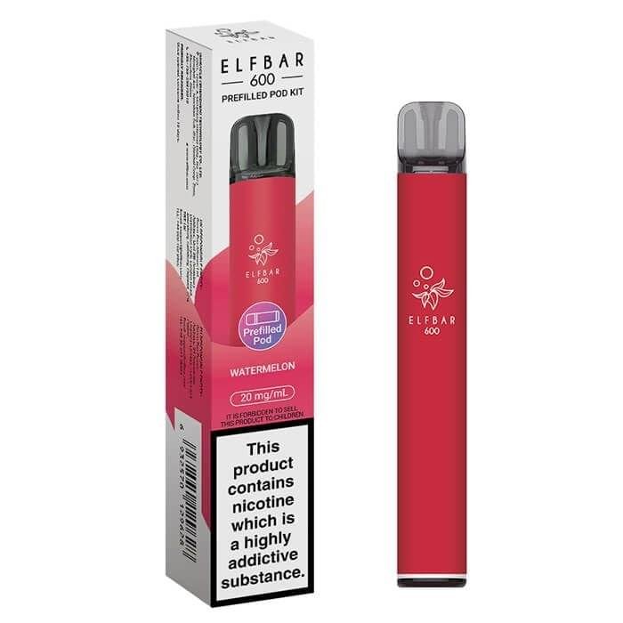 ELFBAR 600 Prefilled Pod Kit Watermelon