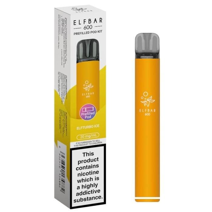 ELFBAR 600 Prefilled Pod Kit Elfturbo Ice