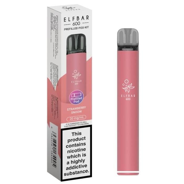 ELFBAR 600 Prefilled Pod Kit Strawberry Snow