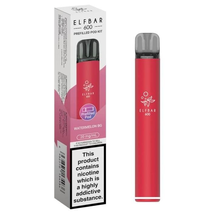 ELFBAR 600 Prefilled Pod Kit Watermelon BG
